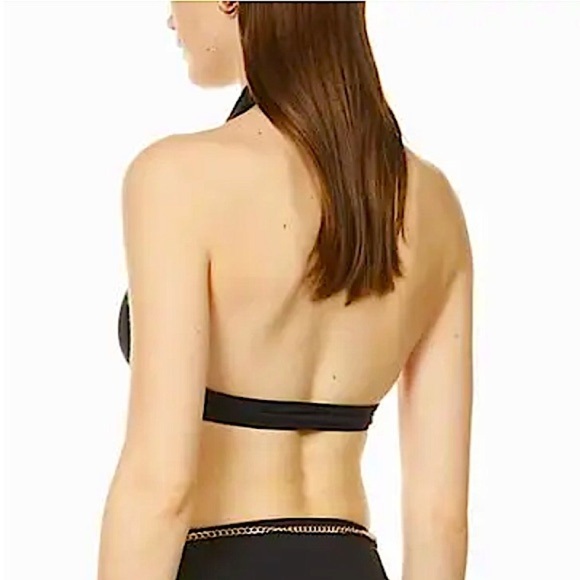 🔥🆕 WEWOREWHAT Collar O Ring Bikini Top Only SIZE MEDIUM - Picture 4 of 7